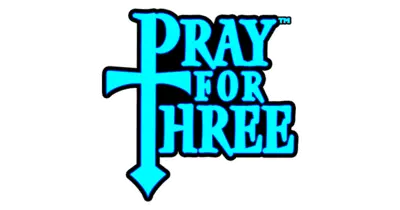 Pray for Three slot logo featuring fallen angels Scary Mary and Morbid Magda